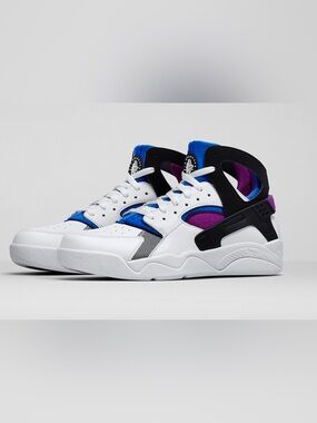 Nike Air Flight Huarache OG Varsity Purple Blue- Youth 7, Woman’s 8.5